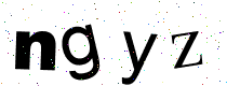Letras da imagem